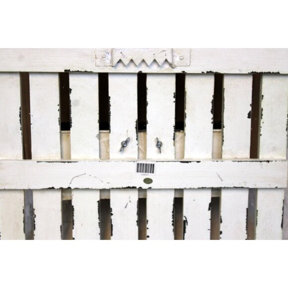 Southern Living SLAH Picket Fence Planter Metal Wood Wall Hang #40057 Farm Rusti - Picture 10 of 11